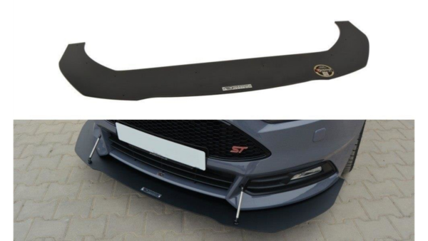 Splitter Ford Focus III ST Facelift Front Racing v.1