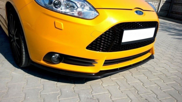 Splitter Ford Focus III ST Front v.1 Gloss Black