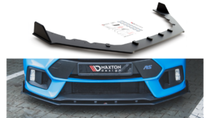 Splitter Ford Focus III RS Front Racing Durability v.2 Black-Red
