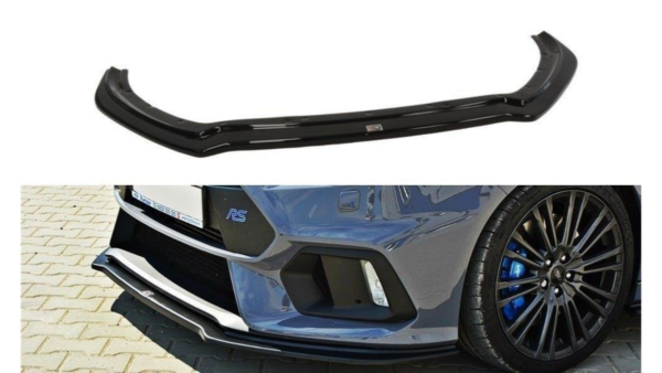 Splitter Ford Focus III RS Front v.4 Gloss Black
