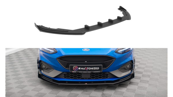Splitter Ford Focus IV ST ST-Line Front Racing Durability + Flaps Black