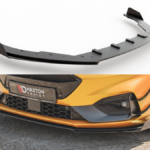 Splitter Ford Focus IV ST ST-Line Front Racing Durability + Flaps Black-Red