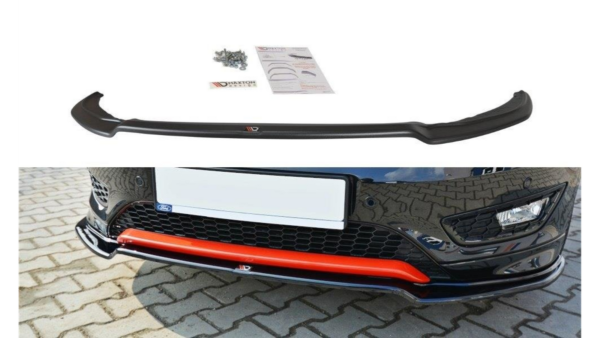 Splitter Ford Focus ST-Line III Facelift Front v.2 Gloss Black