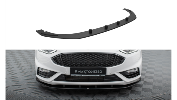 Splitter Ford Mondeo V Facelift Fusion II Facelift Front Pro Black