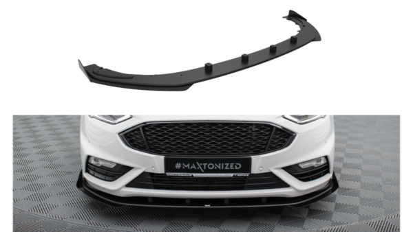 Splitter Ford Mondeo V Facelift Fusion II Facelift Front Pro + flaps Black-Red