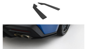 Splitter Ford Mustang GT Mk7 Rear Side Street Pro Black-Red