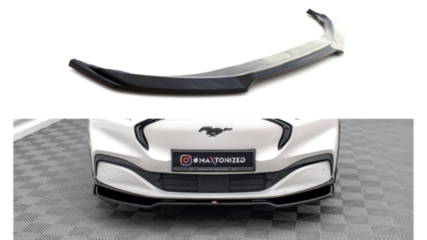 Splitter Ford Mustang Mach-E I Front v.2 Gloss Black