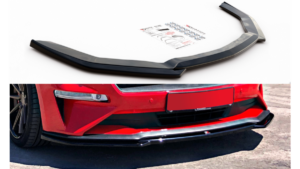 Splitter Ford Mustang VI Facelift Front v.2 Gloss Black