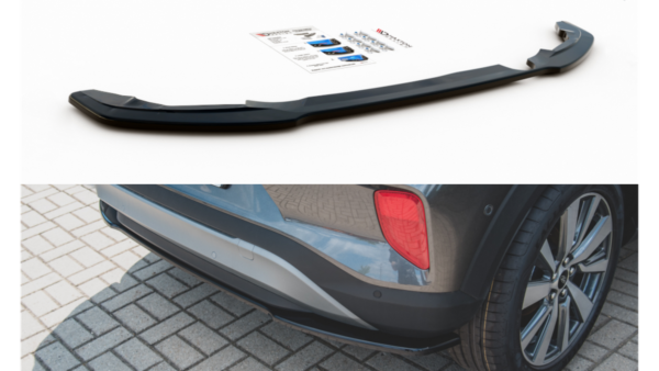 Splitter Ford Puma I Rear Central Gloss Black