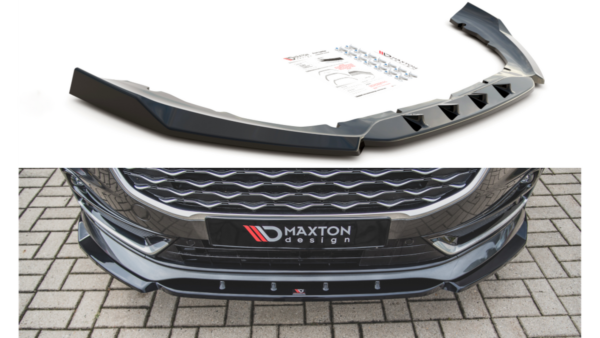 Splitter Ford S-Max II Facelift Front Gloss Black
