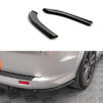 Splitter Ford Transit Custom I ST-Line Facelift Rear Side Gloss Black