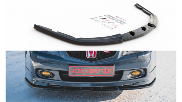 Splitter Honda Accord VII Type-S Front v.2 Gloss Black