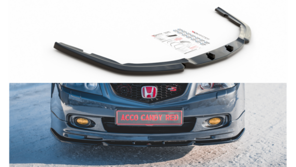 Splitter Honda Accord VII Type-S Front v.3 Gloss Black