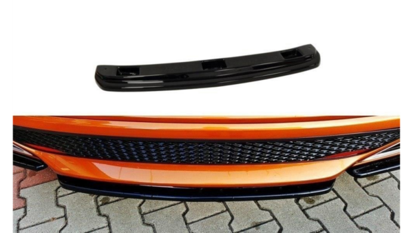 Splitter Honda Civic VIII Type-S R Rear Central without Diffuser Gloss Black