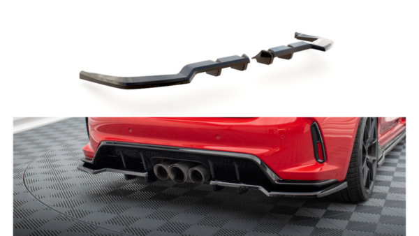 Splitter Honda Civic XI Type-R Rear Central with Diffuser v.1