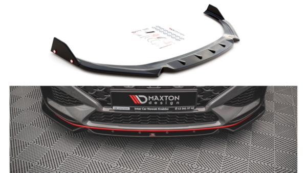 Splitter Hyundai I30 III Facelift N Front v.1 Gloss Black