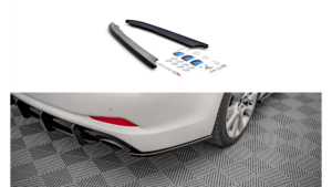 Splitter Hyundai I40 I Rear Side Gloss Black