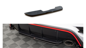 Splitter Hyundai Kona N Mk1 Rear Central Gloss Black