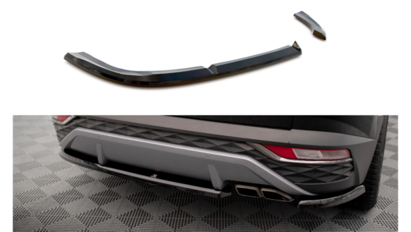 Splitter Hyundai Tucson IV Rear Side Gloss Black