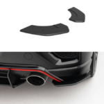 Splitter Hyundai Veloster N Mk2 Rear Side Street Pro Black-Red