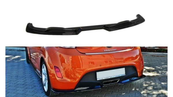 Splitter Hyundai Veloster Rear Gloss Black