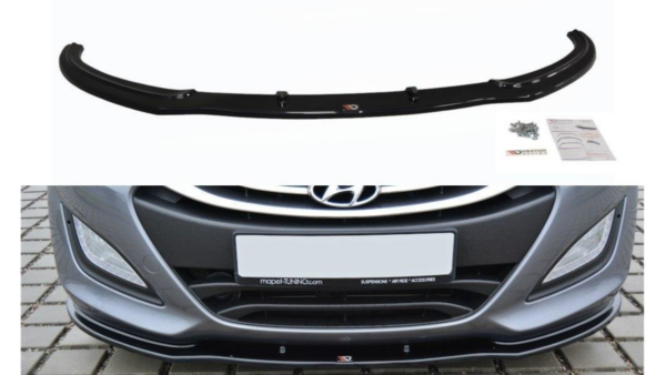 Splitter Hyundai i30 II Front Gloss Black