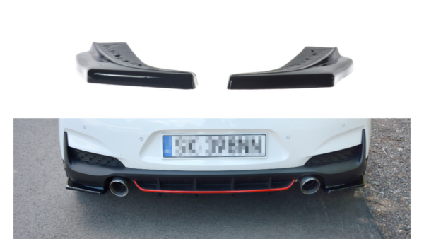 Splitter Hyundai i30 III N Rear Side Gloss Black