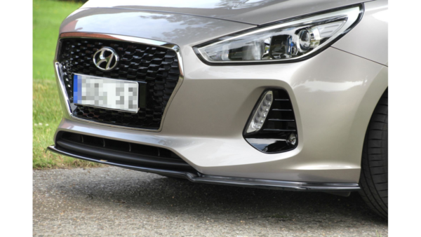 Splitter Hyundai i30 III Front v.1 Gloss Black