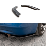 Splitter Infiniti G37 Rear Side Gloss Black