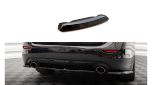 Splitter Infiniti Q50 S I Rear Central Gloss Black