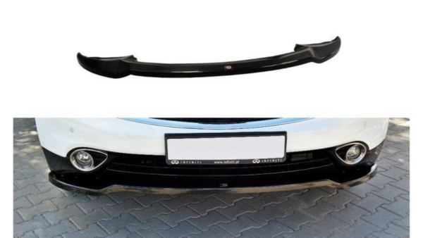 Splitter Infiniti QX70 Front v.1 Gloss Black