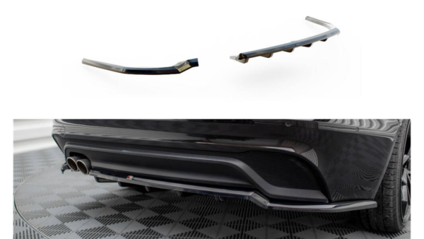 Splitter Jaguar XE X760 Facelift Rear Central with Diffuser