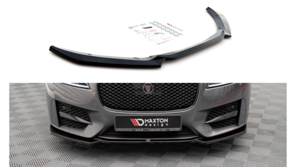 Splitter Jaguar XF R-Sport II Front v.1 Gloss Black