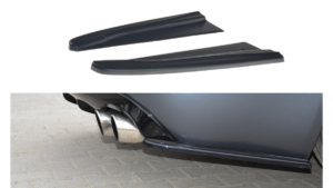 Splitter Jaguar XF- R Rear Side Gloss Black