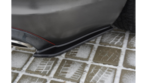 Splitter Jaguar XF (X250) I SPORTBRAKE S-PACK Rear Side Gloss Black