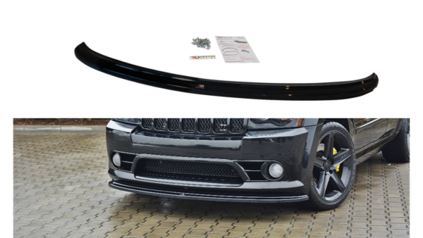 Splitter Jeep Grand Cherokee WK STR8 Front v.1 Gloss Black