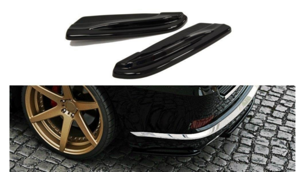 Splitter Jeep Grand Cherokee WK2 Summit Facelift Rear Side Gloss Black