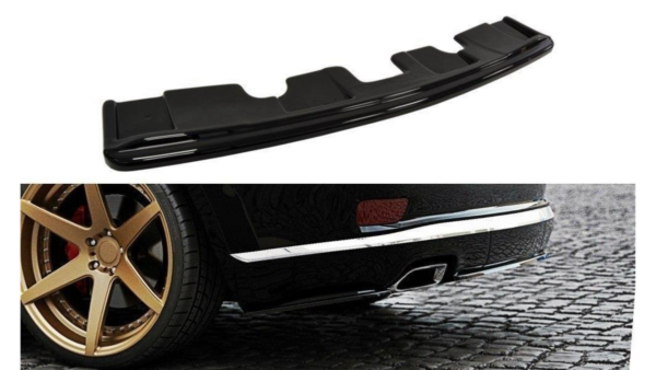 Splitter Jeep Grand Cherokee WK2 Summit Facelift Rear Central without Diffuser Gloss Black