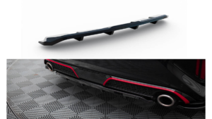 Splitter Kia Ceed III GT Facelift Rear Central with Diffuser