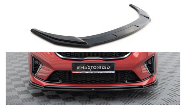 Splitter Kia Ceed III GT GT-Line Proceed I Front v.3 Gloss Black