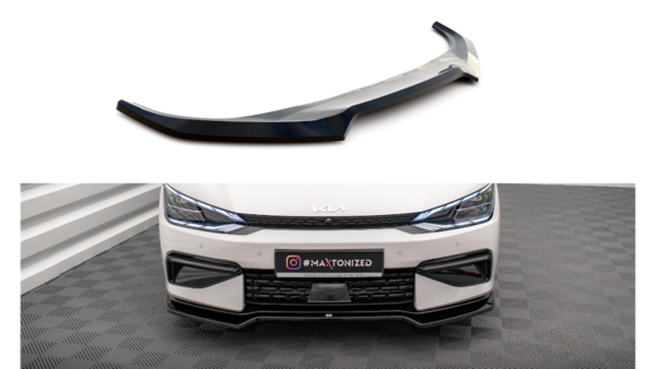 Splitter Kia EV6 I GT-Line Front v.1 Gloss Black