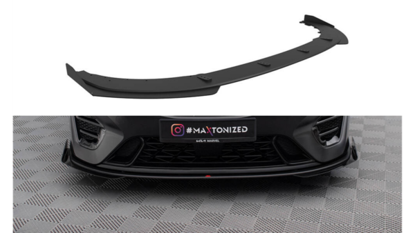 Splitter Kia ProCeed I GT Facelift Ceed GT III Facelift Front Pro + flaps Black