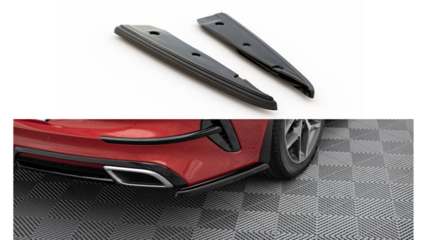 Splitter Kia ProCeed I GT GT-Line Rear Side Gloss Black