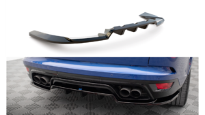 Splitter Land Rover Range Rover Sport SVR II Rear Central with Diffuser Gloss Black