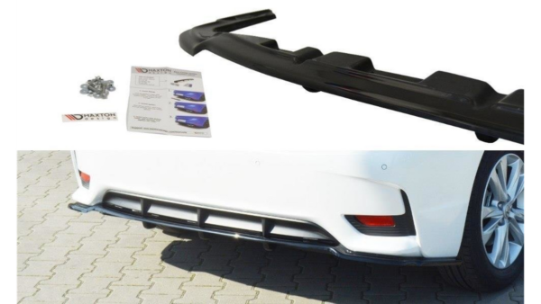 pol_pl_Splitter-Lexus-CT-I-Facelift-Tyl-Srodkowy-z-Dyfuzorem-Gloss-Black-272552_7.png Splitter Lexus CT I Facelift Rear Central with Diffuser Gloss Black