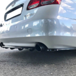 Splitter Lexus GS 300 III Facelift Rear Central with Diffuser Gloss Black