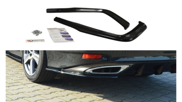 Splitter Lexus GS IV Facelift Rear Side Gloss Black
