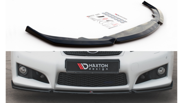 Splitter Lexus IS II F Front v.1 Gloss Black