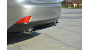 Splitter Lexus IS III T Rear Central without Diffuser Gloss Black