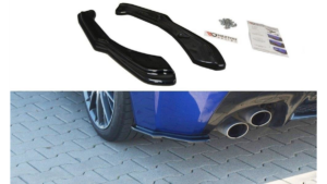 Splitter Lexus RC F Rear Side Gloss Black